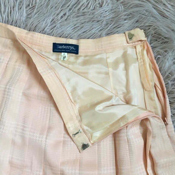 @Drycleaner//Burberry VTG checked plaid maxi skirt - Picture 7 of 8